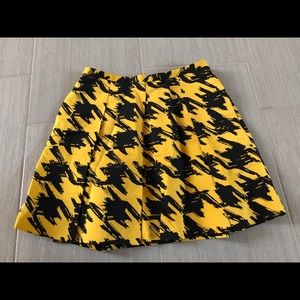 Club Monaco pleated mini skirt